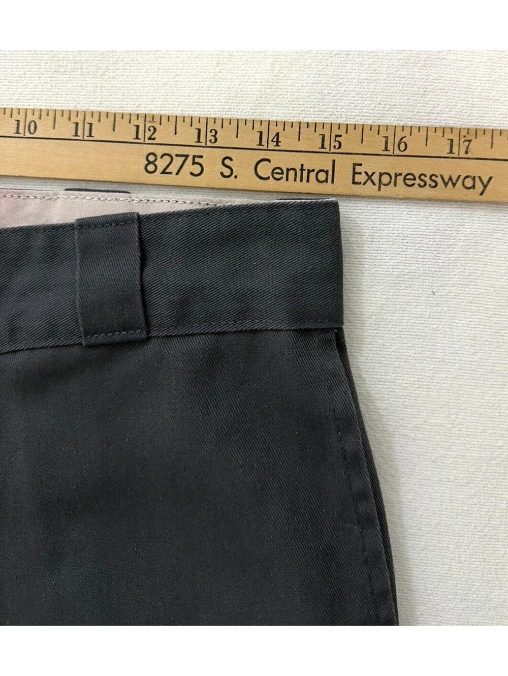 Dickies 85283 Double Knee Work Pants Charcoal Gray Loose Fit 30 Waist Workwear